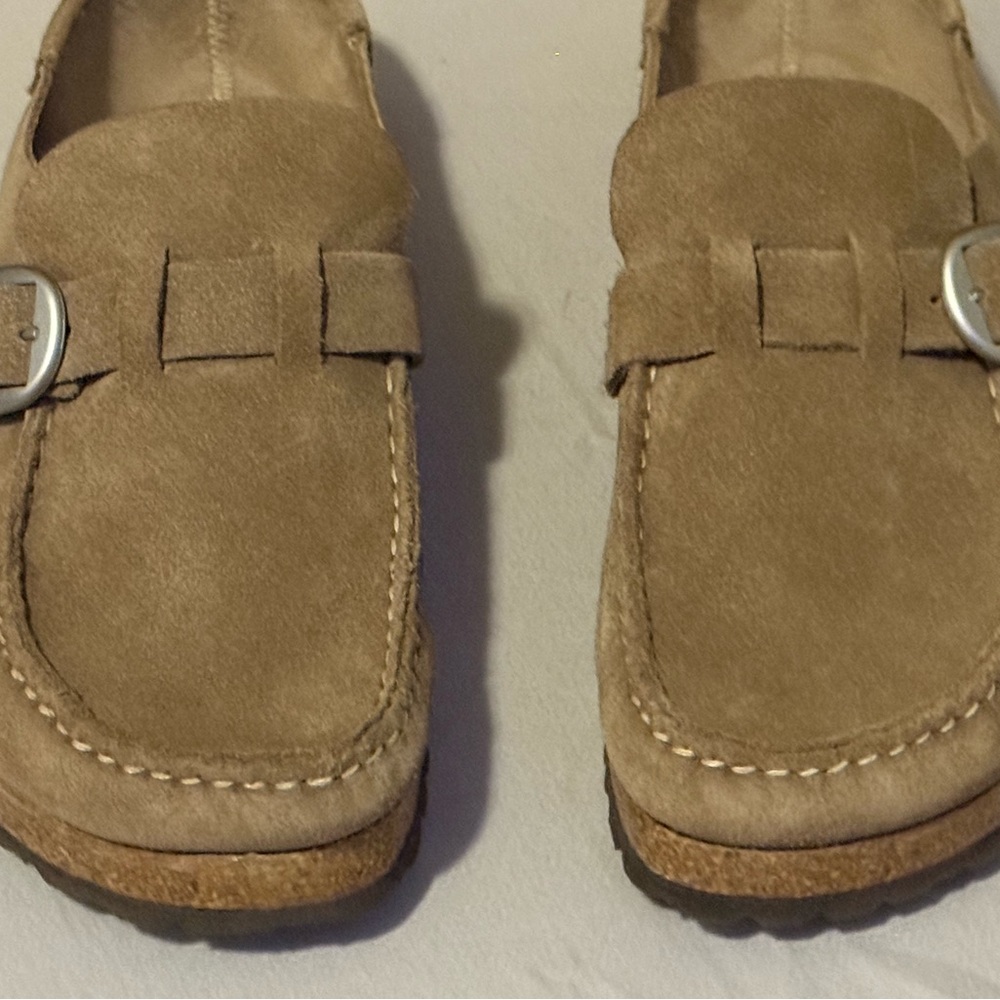 Birkenstock Tan Suede Footwear